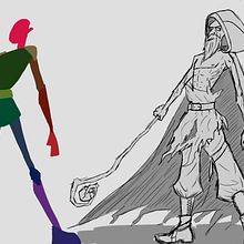 Mi Proyecto del curso: Introducción al diseño de personajes para animación y videojuegos. Un progetto di Illustrazione tradizionale, Animazione, Character design, Videogiochi e Progettazione di videogiochi di Danny Santana - 26.07.2021