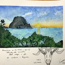 Mi Proyecto del curso: Cuaderno de viaje en acuarela. Un proyecto de Ilustración tradicional, Pintura a la acuarela, Ilustración arquitectónica y Sketchbook de Vanessa Cuevas Barberà - 28.07.2021