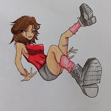 Mi Proyecto del curso: Dibujo de personajes manga desde cero. Projekt z dziedziny Trad, c, jna ilustracja, Projektowanie postaci, Komiks, R, sunek ołówkiem,  R, sunek i Manga użytkownika gabi cortés valencia - 28.07.2021
