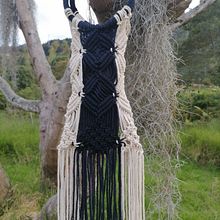 Mi Proyecto del curso: Diseño y elaboración de bolsos en macramé. Design, Design de acessórios, Artesanato, Costura, Tecido, e Macramê projeto de patriciatriana373 - 28.07.2021