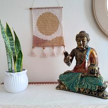 Mi Proyecto del curso: Intarsia crochet: teje tus propios tapices. Un proyecto de Decoración de interiores, Tejido, DIY y Crochet de Carolina Nieto Nieto - 28.07.2021