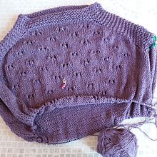 Mi Proyecto del curso: Introducción al punto con agujas circulares Ein Projekt aus dem Bereich Erweiterungsentwicklung, Stickerei und Weben von pilar_teje - 28.07.2021