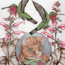 My project in Surrealist Illustration Inspired by Nature course. Traditional illustration, Pencil Drawing, Drawing, Artistic Drawing, and Naturalistic Illustration project by Jeka Lambert - 07.29.2021
