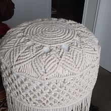 Mi Proyecto del curso: Técnicas de macramé circular. Un projet de Artisanat, Décoration, Art textile , et Macramé de Cecilia Seguel - 29.07.2021
