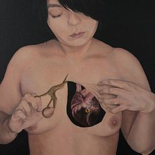 Ojo de gato. Projekt z dziedziny  Malarstwo i Malarstwo olejowe użytkownika Daniela F. Cortéz - 29.07.2021