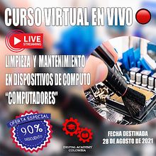 Limpieza y Mantenimiento en Dispositivos de Computo "Computadores" CURSO TÉCNICO VIRTUAL EN VIVO ONLINE. Un progetto di Informatica, Architettura, Educazione, Design dell’informazione, Marketing, JavaScript, HTML, Sviluppo di videogiochi e Videogiochi di Steven Romero Pulido - 31.07.2021