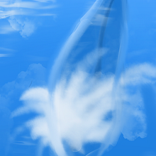 Ballena colorida. Traditional illustration project by mmacsc2016 - 12.27.2020