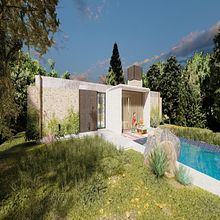 Mi Proyecto del curso: Ilustración digital de proyectos arquitectónicos. Un progetto di Architettura, Paesaggismo, Illustrazione digitale, Architettura digitale e Illustrazione architettonica di César Lara - 30.01.2021