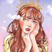 Mi Proyecto del curso: Retratos digitales de fantasía con Photoshop. Un progetto di Illustrazione tradizionale, Disegno, Illustrazione digitale, Disegno di ritratti, Disegno digitale e Pittura digitale di Verónica Miota - 30.07.2021