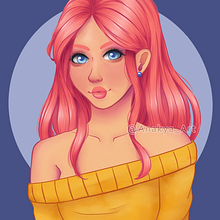 My project in Female Character Portraits in Procreate course. Traditional illustration, Digital Illustration, and Digital Drawing project by Cynthia Carpentier-Brodeur - 07.30.2021
