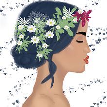 Mon projet du cours : Portrait de personnages féminins avec Procreate. Un proyecto de Ilustración tradicional, Ilustración digital y Dibujo digital de aurelie_puy2com - 31.07.2021