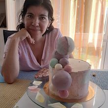 Pastel de aniversario de bodas. Design project by Judith Chavez - 07.31.2021