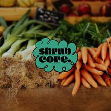 Shrubcore: a subculture inspired campaign to encourage people to grow their own vegetables. Collateral based around a food festival event.. Un progetto di Design di alice.e.chandler - 31.07.2021