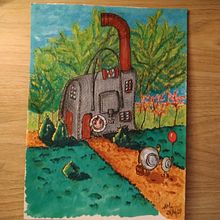 Mon projet du cours : Techniques d’illustration pour débloquer votre créativité Ein Projekt aus dem Bereich Design, Traditionelle Illustration, Bildende Künste, Malerei, Kreativität, Kreativität mit Kindern und Sketchbook von annie_maroy - 31.07.2021