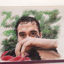 Mi Proyecto del curso: Retrato realista al pastel tiza. Traditional illustration, Fine Arts, Drawing, Portrait Drawing, and Realistic Drawing project by Carla Medina - 07.31.2021