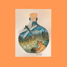 Mi Proyecto del curso: Técnicas de acuarela para ilustraciones de ensueño. Traditional illustration, Drawing, and Watercolor Painting project by Tatiana - 08.01.2021