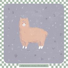 Alpaca. Traditional illustration project by fernanda abe - 08.01.2021