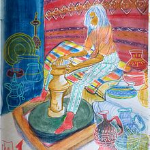 My project in Exploratory Sketchbook: Find Your Drawing Style course. Traditional illustration, Sketching, Creativit, Drawing, Watercolor Painting, Sketchbook, and Gouache Painting project by audieart365 - 08.01.2021