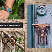 Mi Proyecto del curso: Joyería en macramé. Arts, Crafts, Jewelr, Design, Fiber Arts, and Macramé project by Elena Rodríguez Fajardo - 08.01.2021