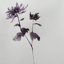 Mi Proyecto del curso: Introducción a la pintura sumi-e. Traditional illustration, Drawing & Ink Illustration project by Pilar Hinojosa - 08.01.2021