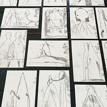 Monoprints - 2021 London. Fine Arts, and Traditional illustration project by Laura Bianchi - 08.01.2021