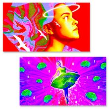 ILUSTRACIONES EXPERIMENTALES. Design, Graphic Design, and Traditional illustration project by Leticia Moreno Sanz - 08.01.2021