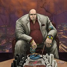 Kingpin, ink and digital . Traditional illustration, and Comic project by James Groeling - 08.01.2021