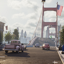 1950`s NYC Environment Megapack. Un progetto di 3D, Progettazione di giochi e Graphic design di Leartes Studios - 04.06.2021