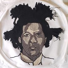 Basquiat Punch Needle Embroidery: From Pictures to Portraits course by Scherrie DeBord. Bordado projeto de Scherrie DeBord - 01.08.2021