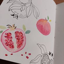 Mi Proyecto del curso: Naturaleza ilustrada: una exploración creativa. Un proyecto de Ilustración tradicional, Pintura, Dibujo, Pintura a la acuarela, Ilustración con tinta e Ilustración naturalista				 de Ana Bondioli - 01.08.2021