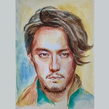 My project in Watercolor Portraits: Capture a Model's Personality course. Un proyecto de Bellas Artes, Pintura, Pintura a la acuarela y Dibujo de Retrato de Nguyen Nguyen - 02.08.2021