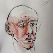 Mi Proyecto del curso: Cuaderno de retratos en acuarela. Un proyecto de Pintura, Pintura a la acuarela, Dibujo de Retrato y Sketchbook de urbanitapinta - 02.08.2021