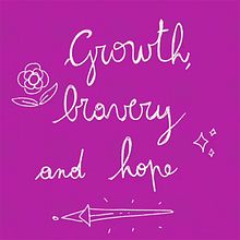 "There's bravery in growth"  . Ilustrație tradițională, Design de caractere, Animație de caractere, animație 2D, Ilustrație digitală și Desen digital de Laura Licia Neri - 08.03.2021
