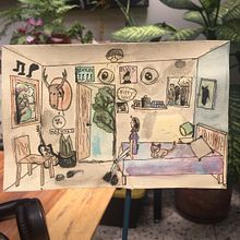 Mi Proyecto del curso: El arte del sketching: transforma tus bocetos en arte. Projekt z dziedziny Trad, c, jna ilustracja, R, sunek ołówkiem,  R, sunek i Sketchbook użytkownika tabata - 02.08.2021