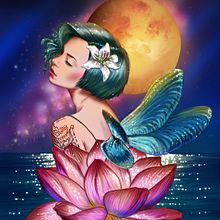 Il mio progetto del corso: Ritratti digitali fantastici con Photoshop. Ilustração tradicional, Desenho, Ilustração digital, Desenho de retrato, Desenho digital, e Pintura digital projeto de Valentina Gobbi - 06.08.2021