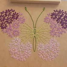 Mi Proyecto del curso: Bordado sobre madera. Projekt z dziedziny Craft,  Sztuki piękne i  Haft użytkownika Mariana Flores Acosta - 02.08.2021