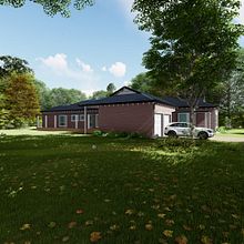 Renderización para dos opciones de fachada Ein Projekt aus dem Bereich Architektur und 3-D-Modellierung von José Gabriel Reinozo Gonzalez - 24.05.2020