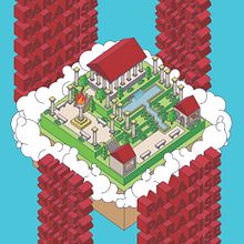Mi Proyecto del curso: Ilustración vectorial isométrica desde cero. Projekt z dziedziny Projektowanie graficzne, Grafika wektorowa, Ilustracja c i frowa użytkownika Daniel Jimenez - 31.07.2021