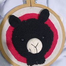 Mi Proyecto del curso: Punch needle y crochet: crea personajes únicos. Projekt z dziedziny Craft, Projektowanie zabawek, DIY, Sz, dełkowanie,  Haft,  Tkactwo,  Haft pętelkow, Wzornictwo tekst i liów użytkownika aliciamelgarejo573 - 02.08.2021