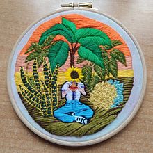 Mi Proyecto del curso: Introducción al bordado botánico. Embroider project by Ariadna Diaz Rufat - 08.06.2021