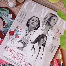 Capa • Revista CLAUDIA. Projekt z dziedziny Design, Grafika ed i torska użytkownika Débora Islas - 03.08.2021