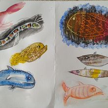 CUADERNO DE TÉCNICAS. Design, Traditional illustration, Fine Arts, Painting, Creativit, Creating with Kids, and Sketchbook project by retse_ovis - 08.03.2021