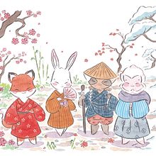 Shiki. Juegos Maldón Ein Projekt aus dem Bereich Traditionelle Illustration von Flor Kaneshiro - 16.11.2020
