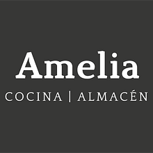 Amelia Cocina Almacén Branding. Un progetto di Design di loghi e Graphic design di Eva Frade - 30.01.2021