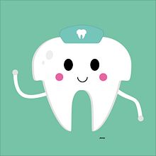 Dr. Diente Dentista. Traditional illustration, Design, Graphic Design, Vector Illustration, and Digital Illustration project by Julia Velásquez - 08.02.2021