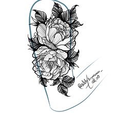 Meu projeto do curso: Tatuagem para principiantes, não tenho registro aqui da minha primeira tattoo, sou tatuadora a 2 anos e este curso agregou ainda mais no meu trabalho . Un progetto di Design di tatuaggi di Aléxia Eismann - 13.07.2021