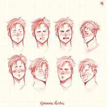 Expression Study. Projekt z dziedziny Trad, c, jna ilustracja, Ilustracja c, frowa, Malarstwo c i frowe użytkownika Natalia Lima - 03.08.2021