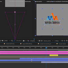 Logo Animado para Movida Hispana - EEUU. Un progetto di Motion graphics, Cinema, video e TV, Pubblicità, Produzione audiovisiva, Postproduzione audiovisiva, Animazione 2D e Video editing di Jhonmar Mendez - 03.08.2021