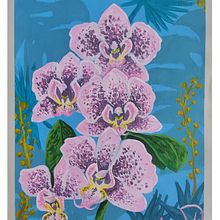 Mi Proyecto del curso: Orquídeas marinas. Un proyecto de Ilustración tradicional, Bellas Artes, Pintura, Pintura acrílica e Ilustración botánica de Mauricio Huicochea - 03.08.2021