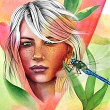 My project in Illustrated Portrait in Watercolor course. Traditional illustration, Fine Arts, Painting, Drawing, Watercolor Painting, Portrait Drawing, and Artistic Drawing project by Jen - 08.04.2021